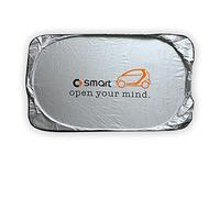 ALIEDA Parasole per Auto, per Smart 451 453 Fortwo Forfour, Parabrezza Anteriore Protezione Solare Copertura Isolante Termico, Parasole Tetto Apribile, Accessori Decorativi,Front-forfour