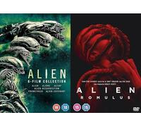 Alien 1-6 Boxset & Alien Romulus DVD - Alien 6 - Film Collection DVD / Alien Romulus DVD - Alien Complete Collection 7 Movies DVD