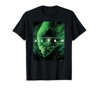 Alien 45th Anniversary Xenomorph 1979 Movie Poster In Space Maglietta
