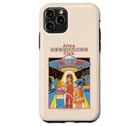 Alien Abduction Club UFO Retro Vintage Funny Adult Humor Custodia per iPhone 11 Pro