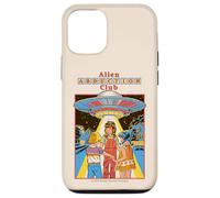 Alien Abduction Club UFO Retro Vintage Funny Adult Humor Custodia per iPhone 12/12 Pro
