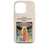 Alien Abduction Club UFO Retro Vintage Funny Adult Humor Custodia per iPhone 13 Pro