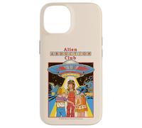 Alien Abduction Club UFO Retro Vintage Funny Adult Humor Custodia per iPhone 14