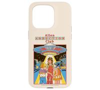 Alien Abduction Club UFO Retro Vintage Funny Adult Humor Custodia per iPhone 15 Pro