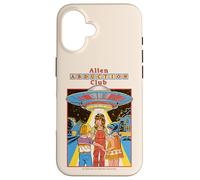 Alien Abduction Club UFO Retro Vintage Funny Adult Humor Custodia per iPhone 16