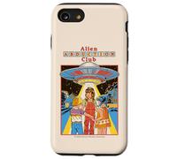 Alien Abduction Club UFO Retro Vintage Funny Adult Humor Custodia per iPhone SE (2020) / 7 / 8