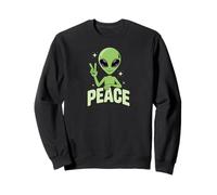 Alien Area 51 Extraterrestrial Event UFO Peace Felpa