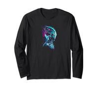 Alien Area 51 Extraterrestrial Event UFO Space Maglia a Manica