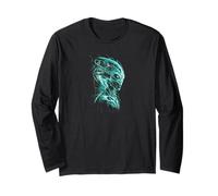 Alien Area 51 Extraterrestrial Event UFO Space Maglia a Manica