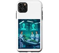 Alien Autopsy - Il divertimento UFO fumetto laboratorio segreto Custodia per iPhone 11 Pro Max