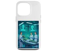 Alien Autopsy - Il divertimento UFO fumetto laboratorio segreto Custodia per iPhone 13 Pro
