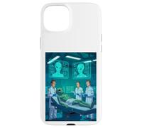 Alien Autopsy - Il divertimento UFO fumetto laboratorio segreto Custodia per iPhone 15 Plus