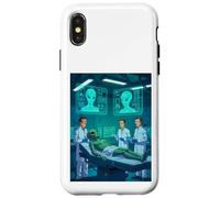 Alien Autopsy - Il divertimento UFO fumetto laboratorio segreto Custodia per iPhone X/XS