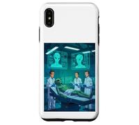 Alien Autopsy - Il divertimento UFO fumetto laboratorio segreto Custodia per iPhone XS Max
