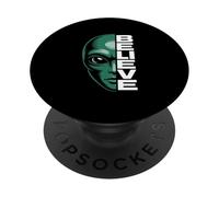 Alien Believe Segno UFO Divertente Per UFO Divertente Alien Credenti UFOS PopSockets PopGrip Adesivo