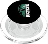 Alien Believe Segno UFO Divertente Per UFO Divertente Alien Credenti UFOS PopSockets PopGrip per MagSafe
