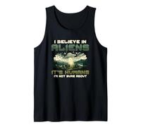 Alien Believer UFO Amante dello Spazio Extraterrestre Canotta