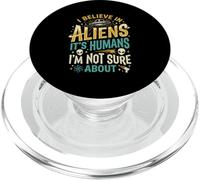 Alien Believer UFO Amante dello Spazio Extraterrestre PopSockets PopGrip per MagSafe