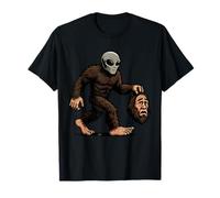Alien Bigfoot Costume Sasquatch Credenti extraterrestri Maglietta