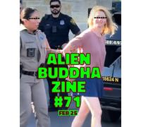 Alien Buddha Zine #71: black and white print
