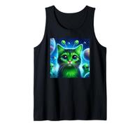 Alien Cat Meme Alien Brainrot Poster Brainrot Canotta