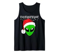 Alien Christmas - Cappello da Babbo Natale Divertente Canotta