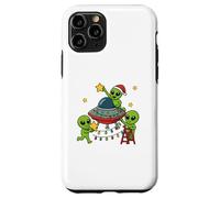 Alien Christmas Party Design natalizio per bambini Custodia per iPhone 11 Pro