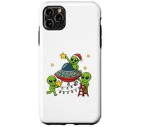Alien Christmas Party Design natalizio per bambini Custodia per iPhone 11 Pro Max