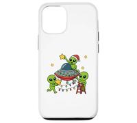 Alien Christmas Party Design natalizio per bambini Custodia per iPhone 12/12 Pro