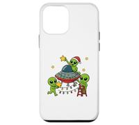 Alien Christmas Party Design natalizio per bambini Custodia per iPhone 12 mini