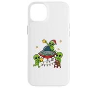 Alien Christmas Party Design natalizio per bambini Custodia per iPhone 14 Plus