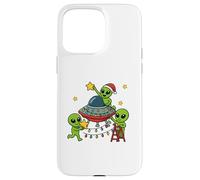 Alien Christmas Party Design natalizio per bambini Custodia per iPhone 15 Pro Max