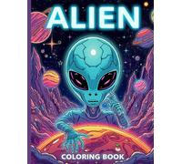 Alien coloring book