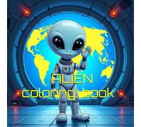 ALIEN Coloring Book for Kids: 60 illustration