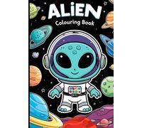 Alien colouring book