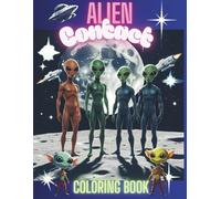 Alien Contact Coloring Book: Blast off into fun with this adorable alien coloring book! Packed with silly space creatures and cosmic cuteness, it's perfect for kids who love to color beyond the stars.