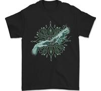 Alien Creazione Di Adamo Parodia UFO Uomo T-Shirt 100% Cotone