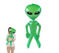 Alien Decorations - Jumbo Green Alien Inflatable Favors, Blow Up Alien Balloons Toy Photo Prop, Alien Decorations, Alien Balloons Photo Prop Blow Up Alien for Birthday Alien