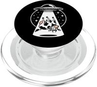 Alien Design Rapimento Disco Volante Mucca Rapita Spazio UFO PopSockets PopGrip per MagSafe