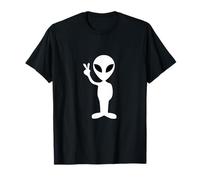 Alien Disclosre/UFO o UAP Peace Sign Crop Circle Design Maglietta