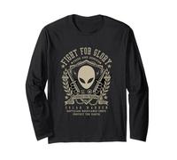 Alien Disclosure/UFO/UAP/Secret Space Program Design Maglia a Manica