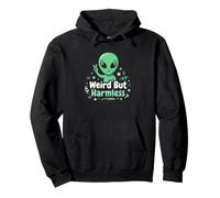 Alien Enthusiast Strano ma innocuo UFO Hunter Felpa con Cappuccio