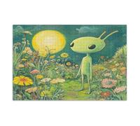 Alien Exploring The Earths Backyard - Puzzle da 1000 pezzi - Puzzle per adulti