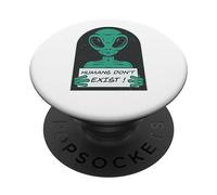 Alien | Gli esseri umani non esistono PopSockets PopGrip Adesivo