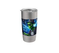 Alien Hacker etico hack sicuro sistemi regalo Bicchiere termico in acciaio inox doppia parete