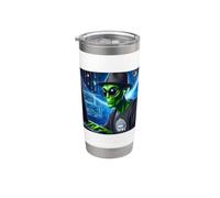Alien Hacker etico hack sicuro sistemi regalo Bicchiere termico in acciaio inox doppia parete