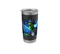 Alien Hacker etico hack sicuro sistemi regalo Bicchiere termico in acciaio inox doppia parete