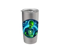 Alien Hacker etico hack vulnerabilità sistemi sicuri Bicchiere termico in acciaio inox doppia parete