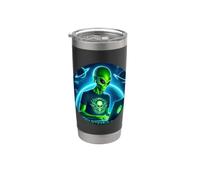Alien Hacker etico hack vulnerabilità sistemi sicuri Bicchiere termico in acciaio inox doppia parete