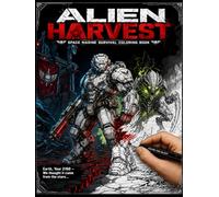 Alien Harvest 1: Space Marine Survival Coloring Book